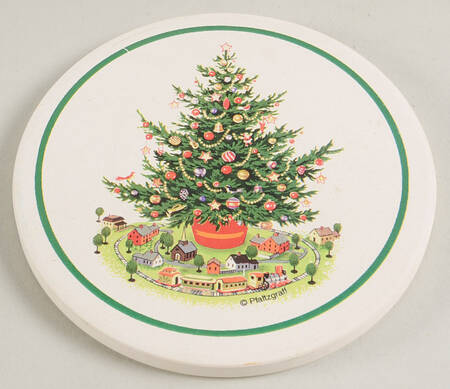 Christmas Heritage Round (Thirsty) Stone Coaster