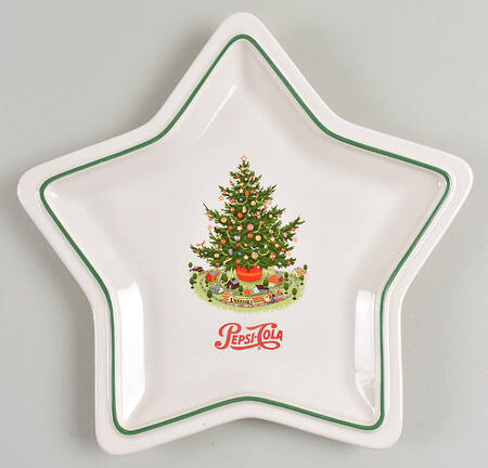 Christmas Heritage 9" Star Shaped Plate