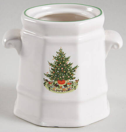 Christmas Heritage Sugar Bowl No Lid