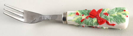 Christmas Heritage Hors d"Oeuvre Fork
