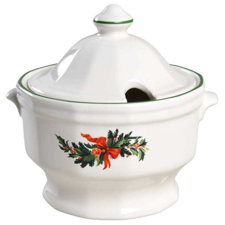 Christmas Heritage Mini Tureen & Lid
