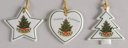 Christmas Heritage (Set of 3) Ornament (ORNH,ORNAS,ORNTR)