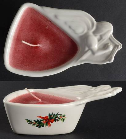Christmas Heritage Angel Candleholder