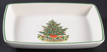 Christmas Heritage Tray for Individual Dipper Set