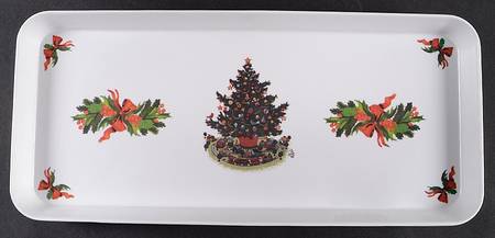 Christmas Heritage 13" Melamine Sandwich Tray