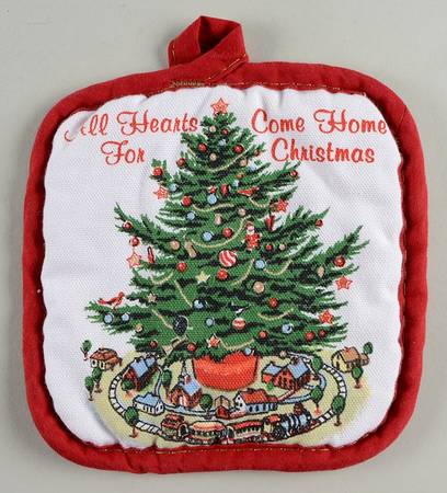 Christmas Heritage Cloth Potholder