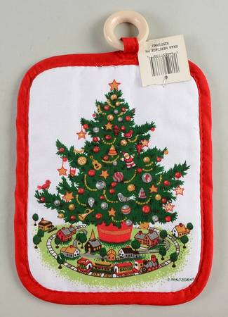 Christmas Heritage Cloth Potholder