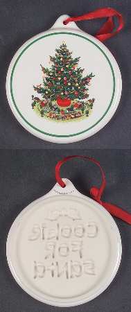 Christmas Heritage Cookie Mold/Press