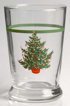 Christmas Heritage 6 Oz Glassware Tumbler