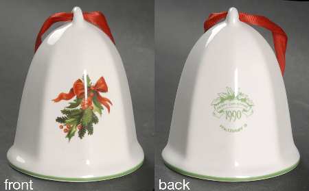 Christmas Heritage Bell Ornament