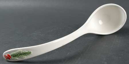Christmas Heritage Punch Ladle, Solid Piece