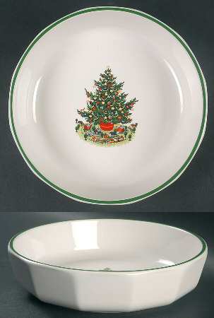 Christmas Heritage Individual Salad Bowl