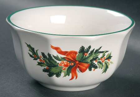 Christmas Heritage Dessert Bowl