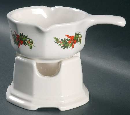 Christmas Heritage Potpourri-Butter Sauce with Stand
