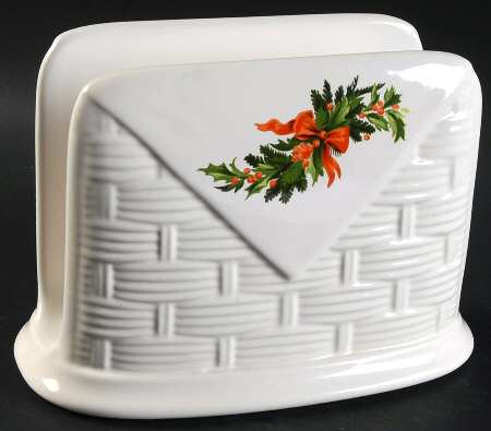 Christmas Heritage Napkin Holder