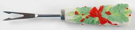 Christmas Heritage Cocktail Fork