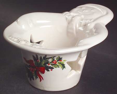 Christmas Heritage Snowman Votive Candleholder