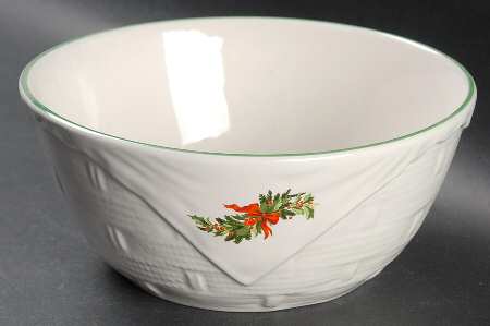 Christmas Heritage Basket Bowl