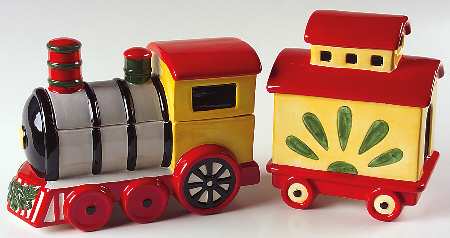 Christmas Heritage 4 Piece Candy Train