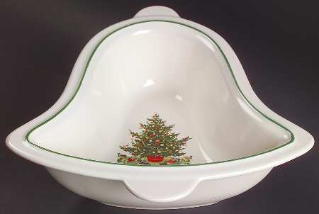 Christmas Heritage Bell Shaped Bowl