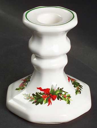 Christmas Heritage 3" Candlestick