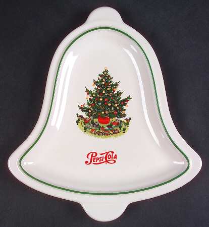 Christmas Heritage Bell Shaped Plate