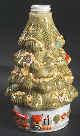 Christmas Heritage Sculpted Lotion Dispenser No Pump