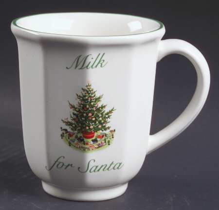 Christmas Heritage Milk for Santa Mug