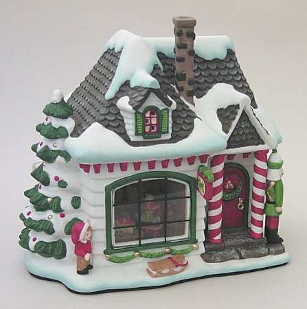 Christmas Heritage Electric Lighted House (Toy Store)