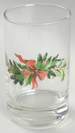 Christmas Heritage 6 Oz Glassware Juice