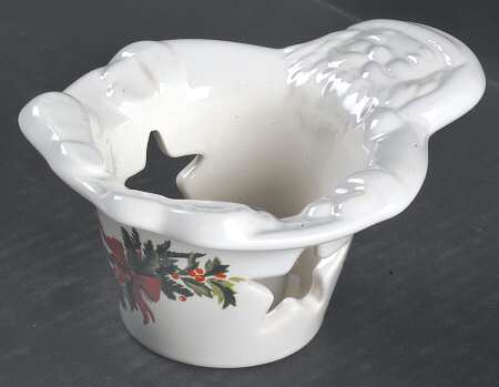 Christmas Heritage Santa Votive Candleholder