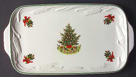 Christmas Heritage Large Sandwich Tray