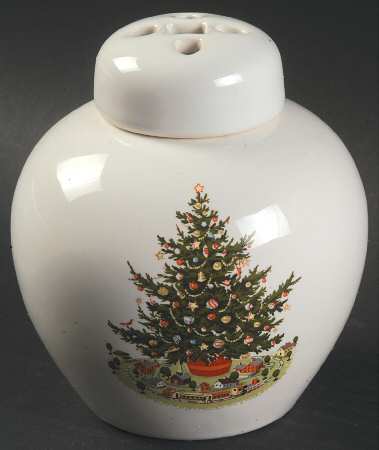 Christmas Heritage Potpourri Jar & Lid