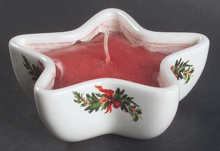 Christmas Heritage Star Votive