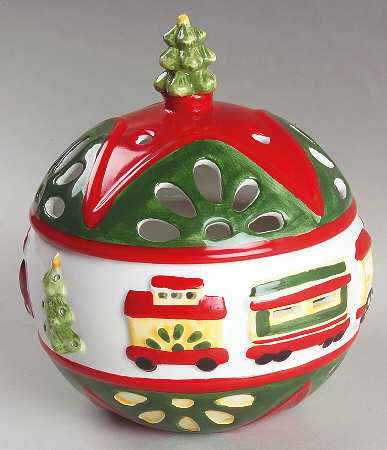 Christmas Heritage Pierced Lighting Ball