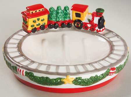 Christmas Heritage Figural Soap Dish