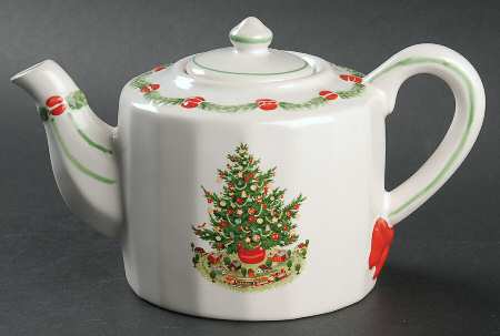Christmas Heritage Special Edition Individual Teapot & Lid