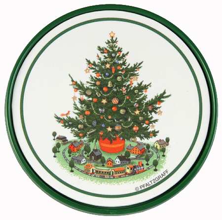 Christmas Heritage Plastic Coaster