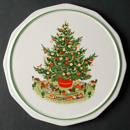 Christmas Heritage Cheese Tray Board