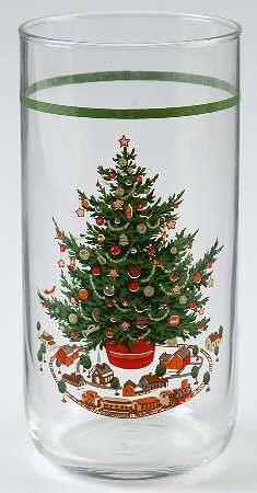 Christmas Heritage 16 Oz Glassware Cooler