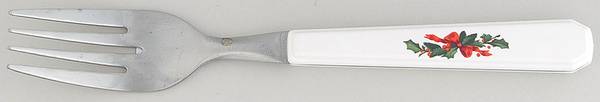 Christmas Heritage Individual Salad Fork