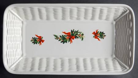 Christmas Heritage Bread Basket Tray