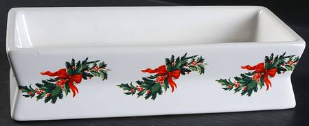 Christmas Heritage 4 Wick Brick Candle Holder Only