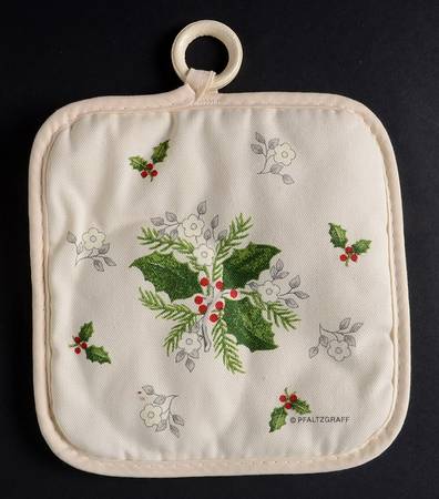Christmas Heirloom Cloth Potholder