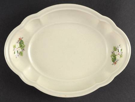 Christmas Heirloom Underplate for Gravy Boat