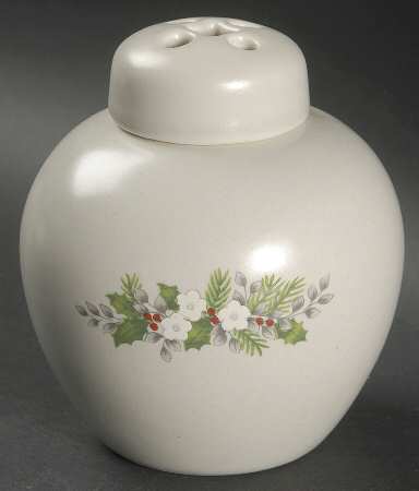 Christmas Heirloom Potpourri Jar & Lid