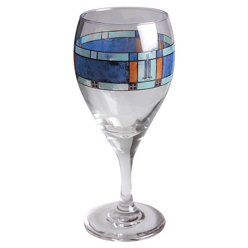 Cityscape Glassware Goblet