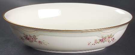 Claridge 10" Oval Vegetable Bowl