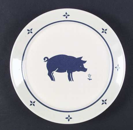 Country Fair Dinner Plate