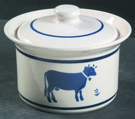 Country Fair Butter Tub & Lid